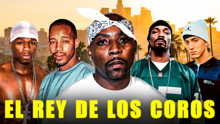 Nate Dogg junto a figuras clave del rap como Snoop Dogg, Warren G, 50 Cent y Eminem.